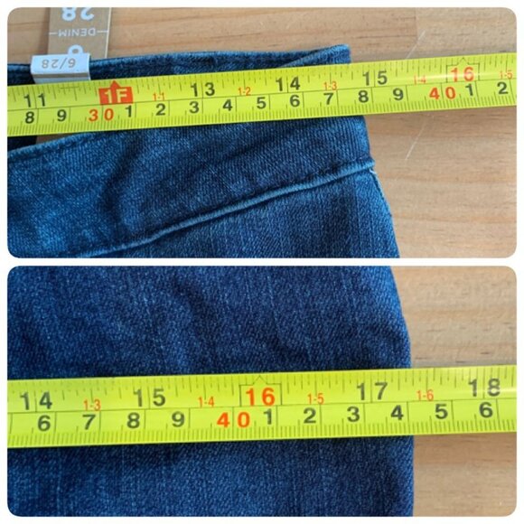 prAna Womens KARA Low Rise Narrow Leg Fitted Jeans Sz 6 in INDIGO - Picture 9 of 9